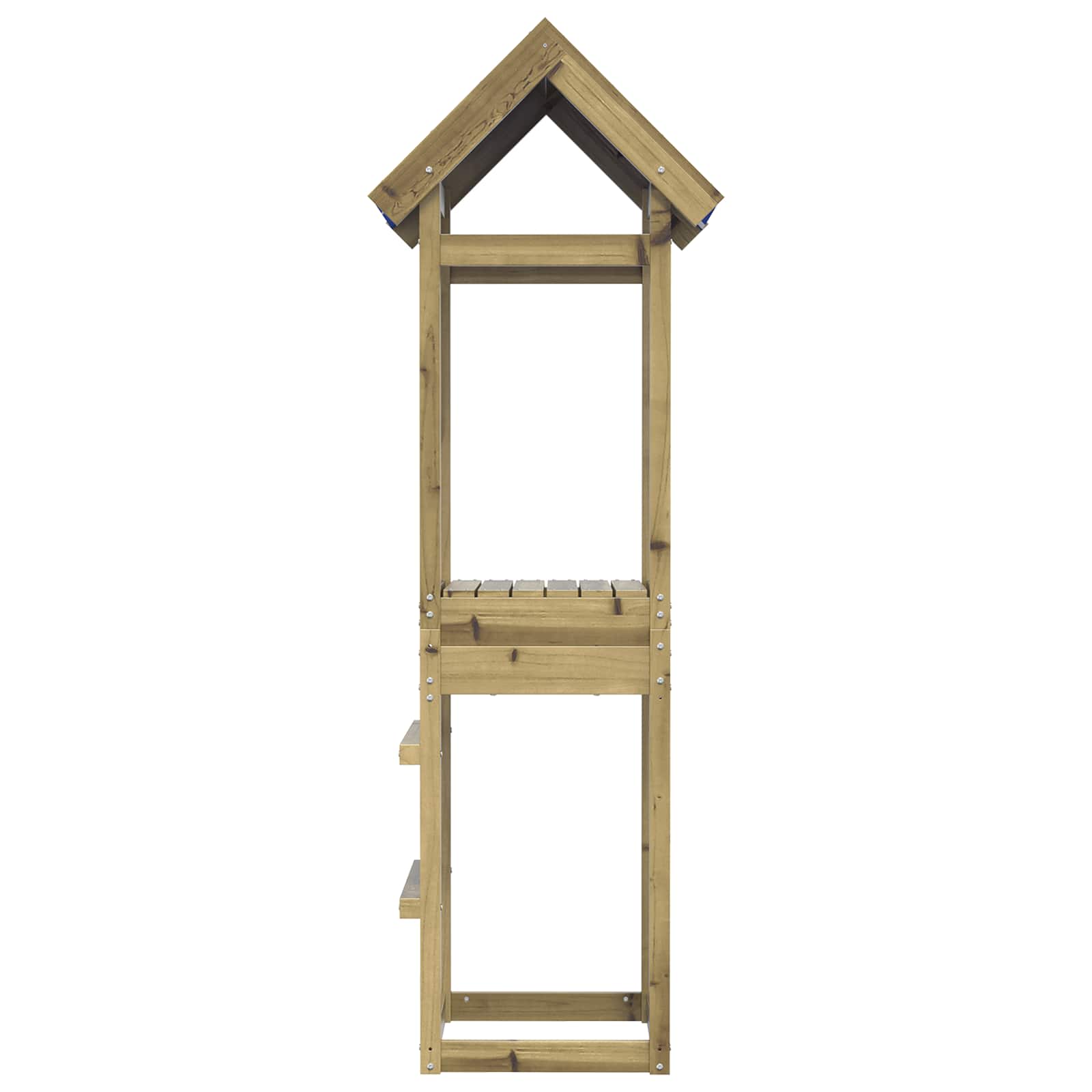 Play Tower Brown 52.5 x 46.5 x 195 cm Solid Impregnated Wood
