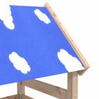 Play Tower Brown 110.5 x 52.5 x 215 cm Solid Pine Wood