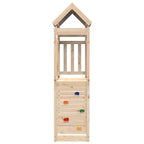 Play Tower Brown 110.5 x 52.5 x 215 cm Solid Pine Wood