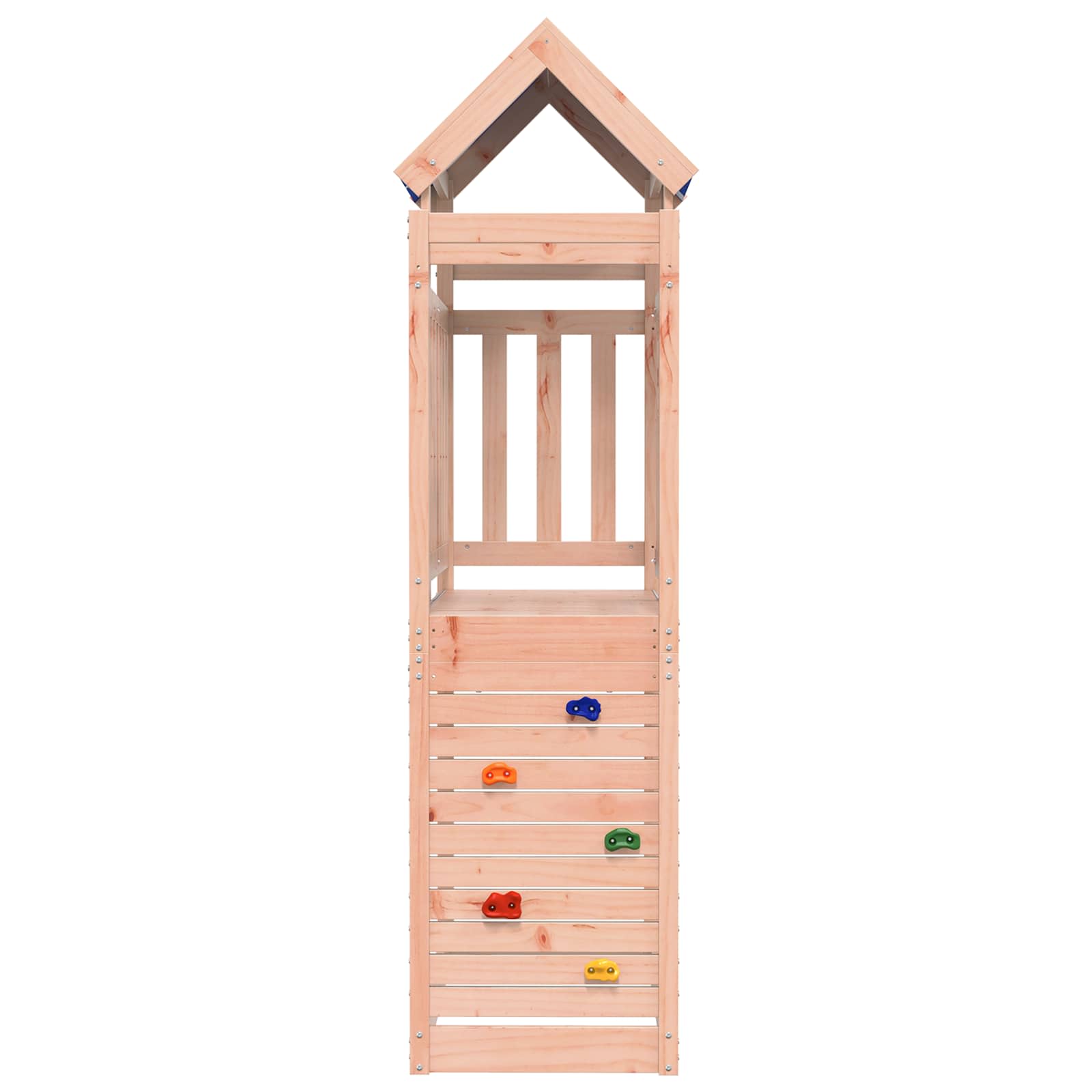 Play Tower Brown 110.5 x 52.5 x 215 cm Solid Douglas Wood