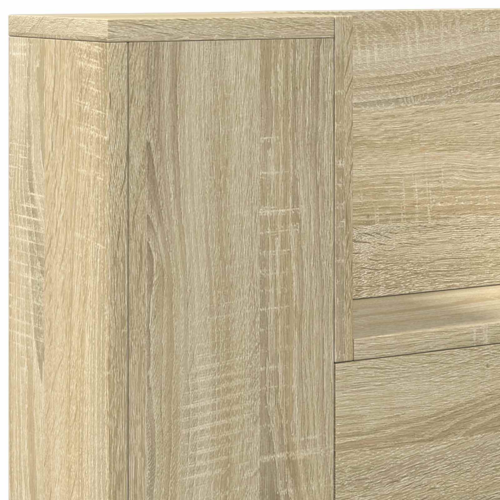 Headboard Sonoma Oak 100 x 16.5 x 103.5 cm Engineered Wood