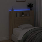 Headboard Sonoma Oak 100 x 16.5 x 103.5 cm Engineered Wood