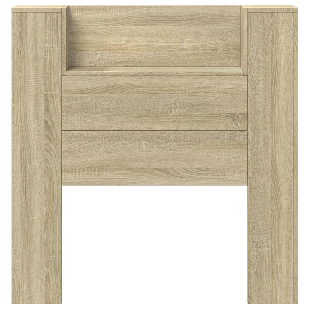 Headboard Sonoma Oak 100 x 16.5 x 103.5 cm Engineered Wood