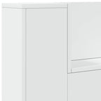 Headboard White 100 x 16.5 x 103.5 cm Engineered Wood