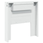 Headboard White 100 x 16.5 x 103.5 cm Engineered Wood