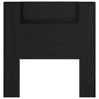 Headboard Black Oak 100 x 15 x 103.5 cm Engineered Wood