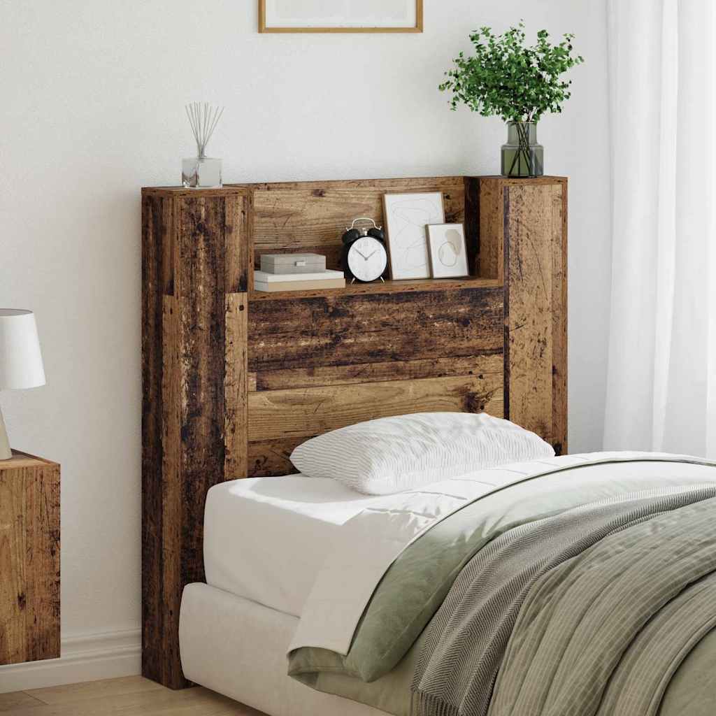 Headboard Old Wood 100 x 15 x 103.5 cm Engineered Wood