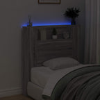 Headboard Grey Sonoma 100 x 16.5 x 103.5 cm Engineered Wood