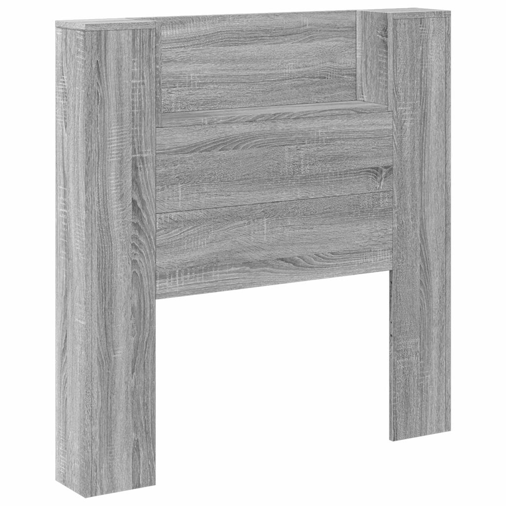 Headboard Grey Sonoma 100 x 16.5 x 103.5 cm Engineered Wood