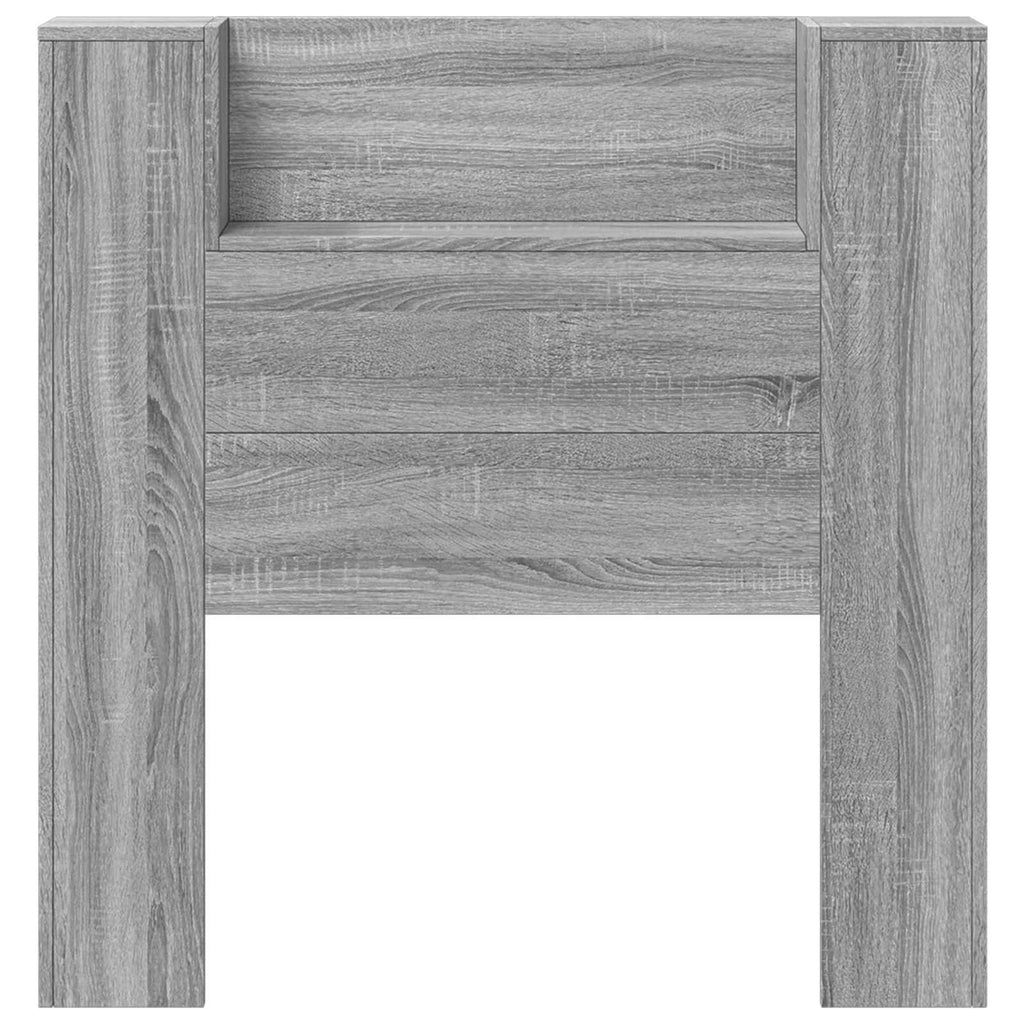 Headboard Grey Sonoma 100 x 16.5 x 103.5 cm Engineered Wood