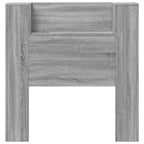 Headboard Grey Sonoma 100 x 16.5 x 103.5 cm Engineered Wood