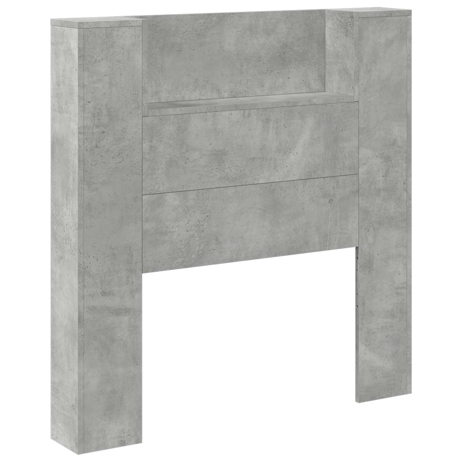 Headboard Concrete Grey 100 x 16.5 x 103.5 cm Engineered Wood