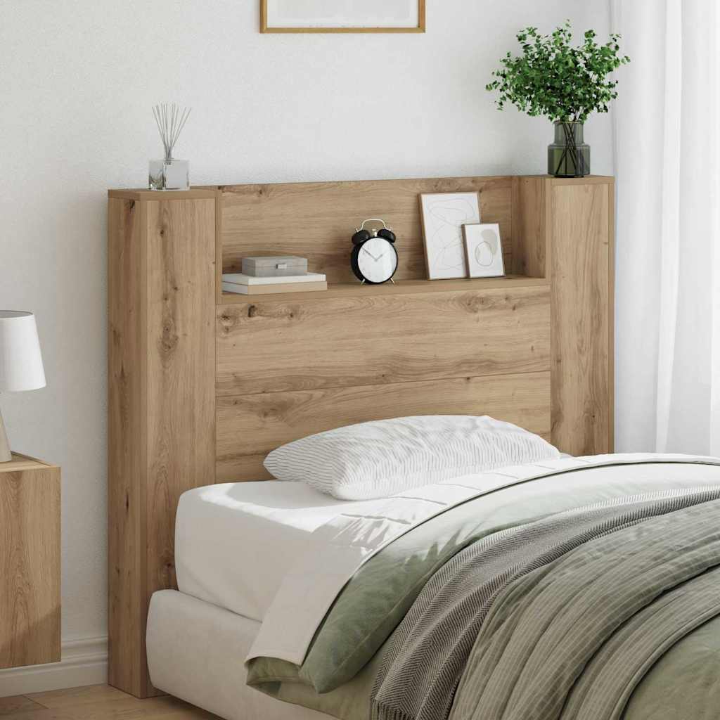 Headboard Artisan Oak 120 x 15 x 103.5 cm Engineered Wood