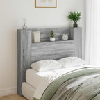 Headboard Grey Sonoma 120 x 16.5 x 103.5 cm Engineered Wood