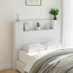 Headboard White 120 x 16.5 x 103.5 cm Engineered Wood