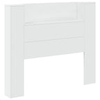 Headboard White 120 x 16.5 x 103.5 cm Engineered Wood