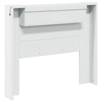 Headboard White 120 x 16.5 x 103.5 cm Engineered Wood