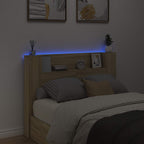 Headboard Sonoma Oak 140 x 16.5 x 103.5 cm Engineered Wood