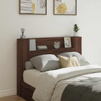 Headboard Brown Oak 140 x 16.5 x 103.5 cm Engineered Wood