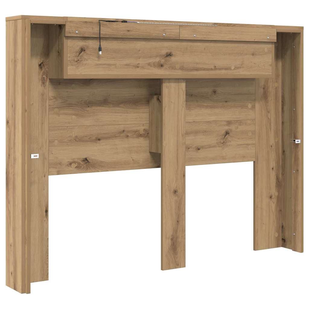 Headboard Artisan Oak 140 x 17 x 104.5 cm Engineered Wood