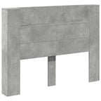 Headboard Concrete Grey 140 x 16.5 x 103.5 cm Engineered Wood