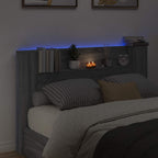 Headboard Grey Sonoma 160 x 16.5 x 103.5 cm Engineered Wood