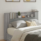 Headboard Grey Sonoma 160 x 16.5 x 103.5 cm Engineered Wood
