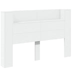 Headboard White 160 x 16.5 x 103.5 cm Engineered Wood