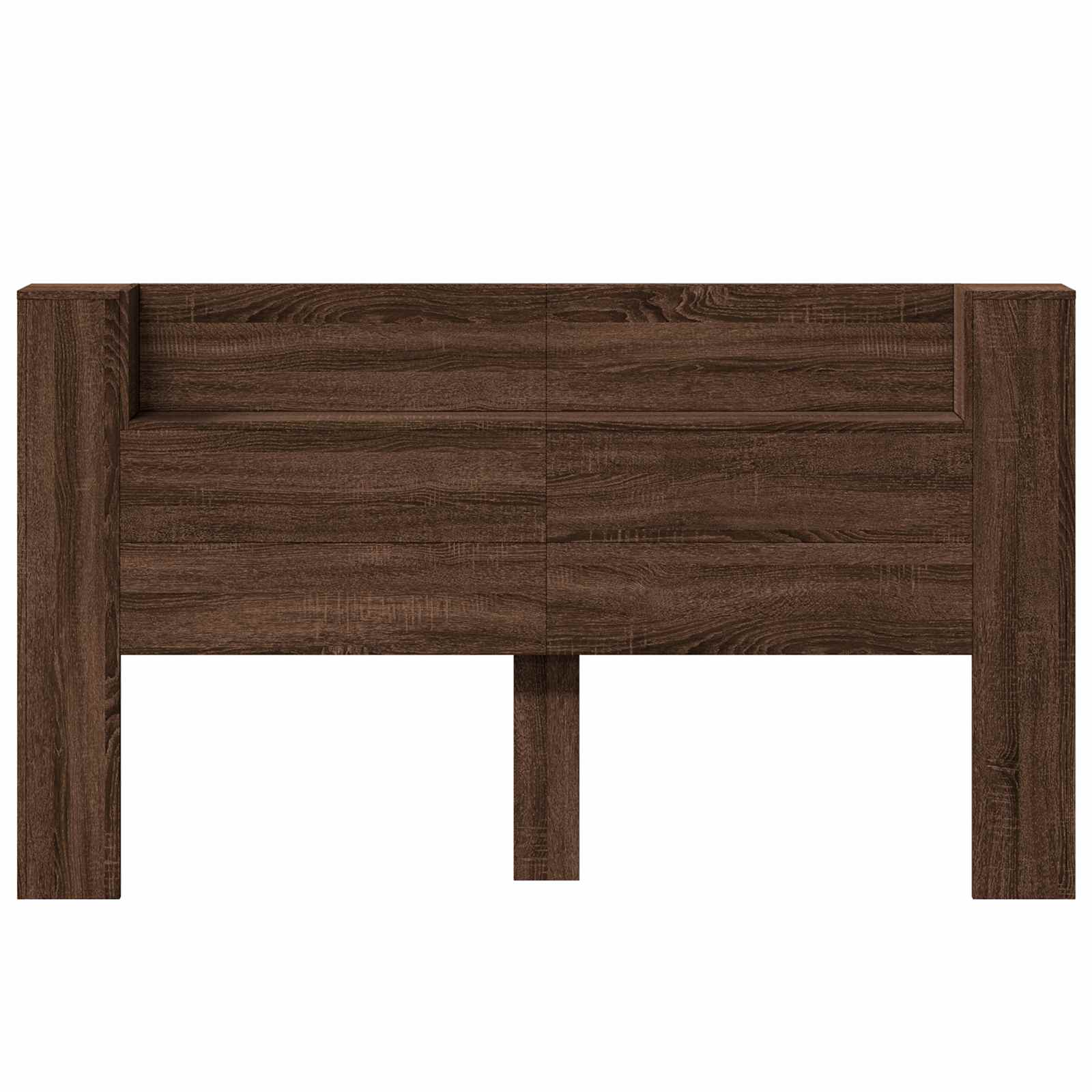 Headboard Brown Oak 180 x 16.5 x 103.5 cm Engineered Wood