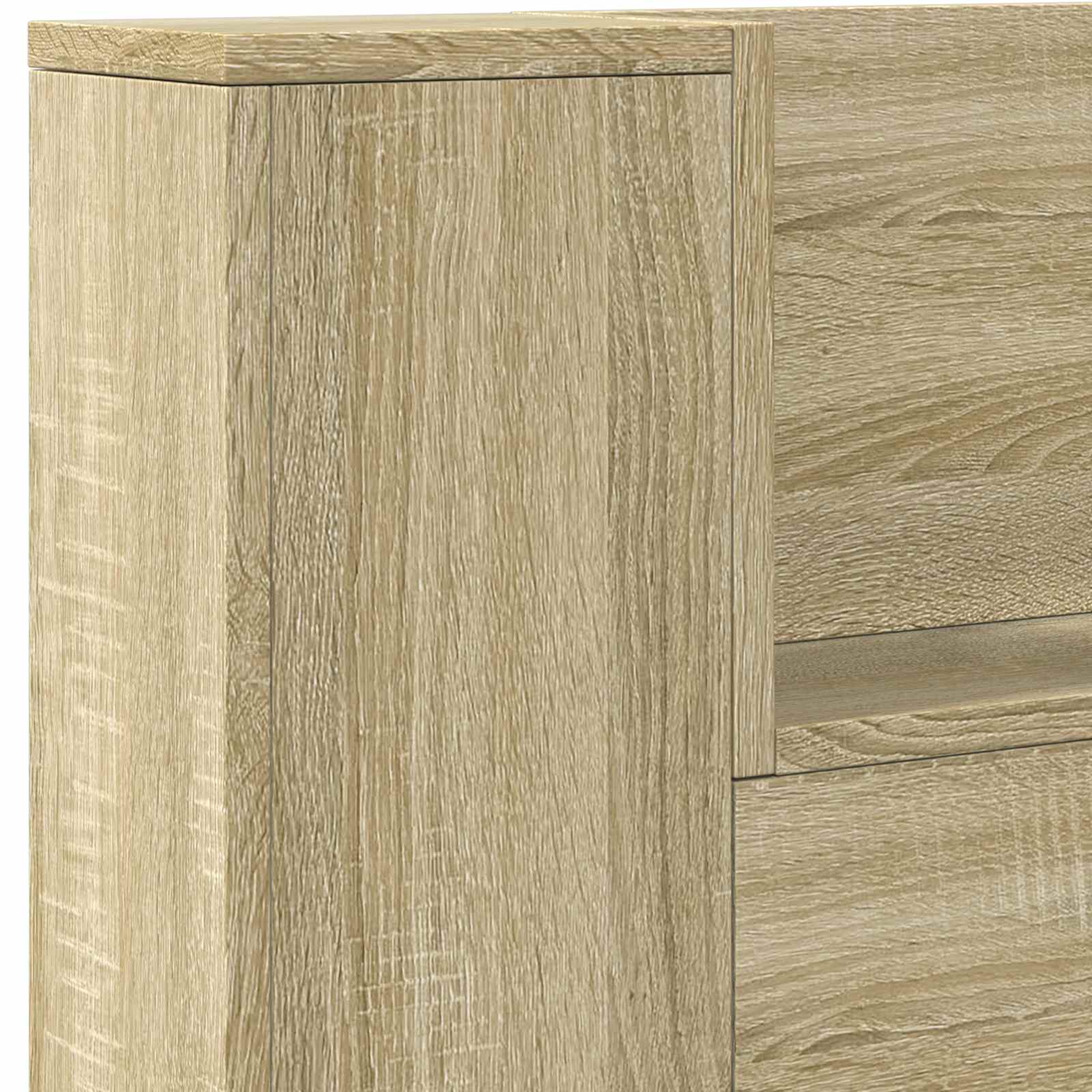 Headboard Sonoma Oak 180 x 16.5 x 103.5 cm Engineered Wood