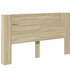 Headboard Sonoma Oak 180 x 16.5 x 103.5 cm Engineered Wood