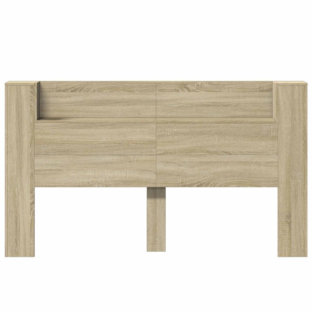 Headboard Sonoma Oak 180 x 16.5 x 103.5 cm Engineered Wood