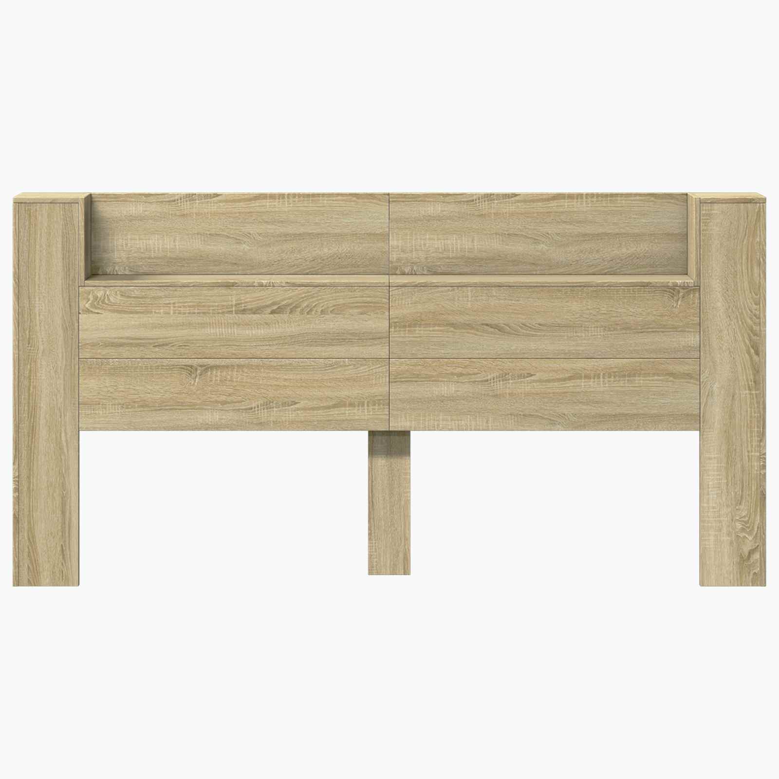 Headboard Sonoma Oak 200 x 16.5 x 103.5 cm Engineered Wood