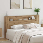 Headboard Artisan Oak 200 x 15 x 103.5 cm Engineered Wood