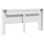 Headboard White 200 x 16.5 x 103.5 cm Engineered Wood