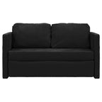 Folding Sofa Bed Black 122 x 70 x 60 cm Velvet
