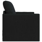 Folding Sofa Bed Black 74 x 77 x 81 cm Fabric