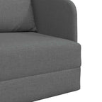 Folding Sofa Bed Dark Grey 65 x 80 x 83 cm Fabric