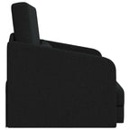 Folding Sofa Bed Black 65 x 80 x 83 cm Fabric