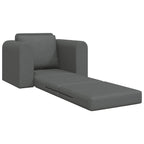 Folding Sofa Bed Dark Grey 98 x 71 x 83 cm Fabric