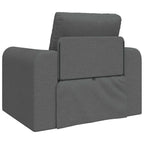 Folding Sofa Bed Dark Grey 98 x 71 x 83 cm Fabric