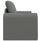 Folding Sofa Bed Dark Grey 98 x 71 x 83 cm Fabric