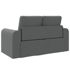 Folding Sofa Bed Dark Grey 148 x 71 x 83 cm Fabric