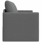 Folding Sofa Bed Dark Grey 124 x 71 x 78 cm Fabric