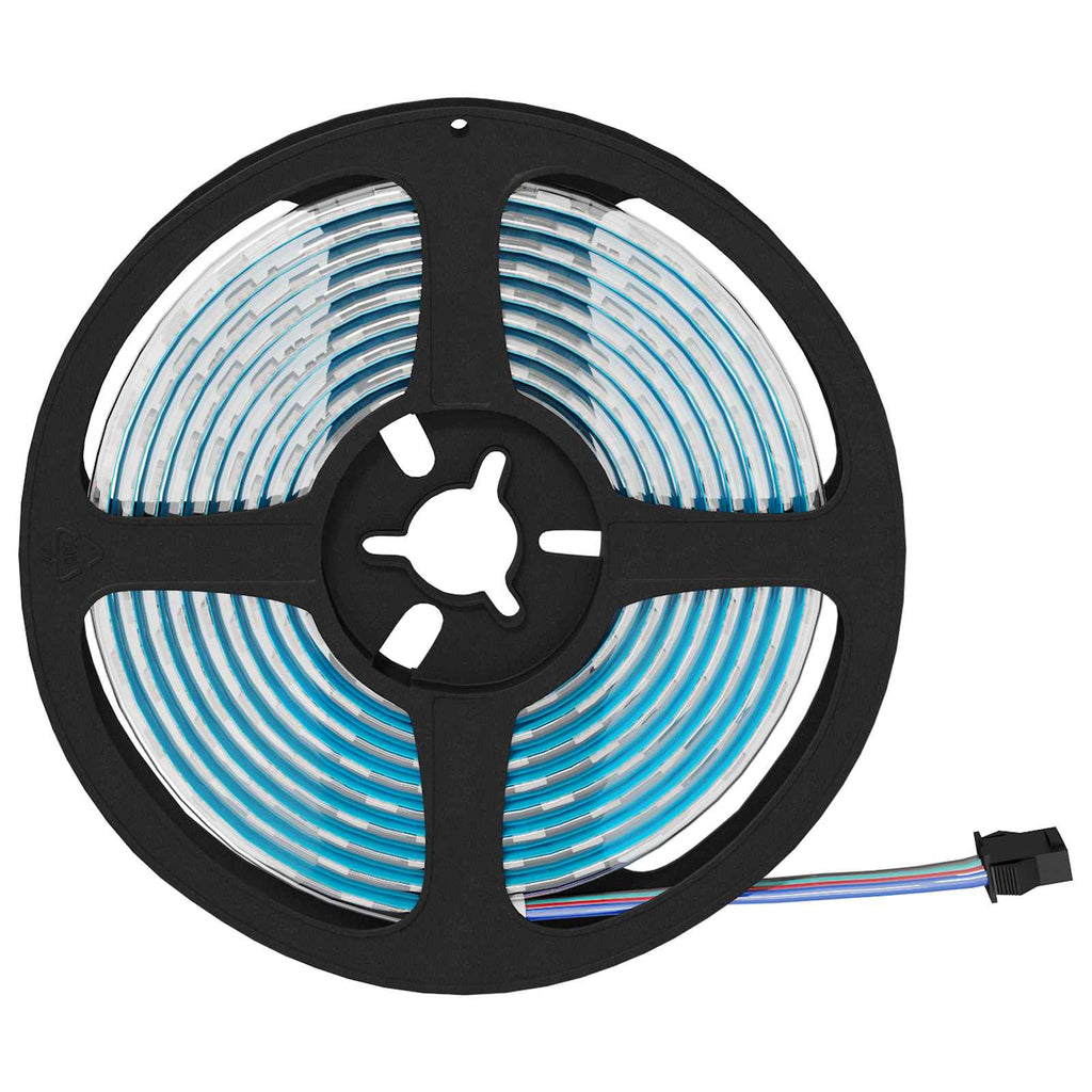 LED Strip 4 pcs Black and Transparent 210 x 0.8 x 0.3 cm