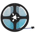 LED Strip 4 pcs Black and Transparent 210 x 0.8 x 0.3 cm