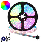 LED Strip 4 pcs Black and Transparent 510 x 0.8 x 0.3 cm