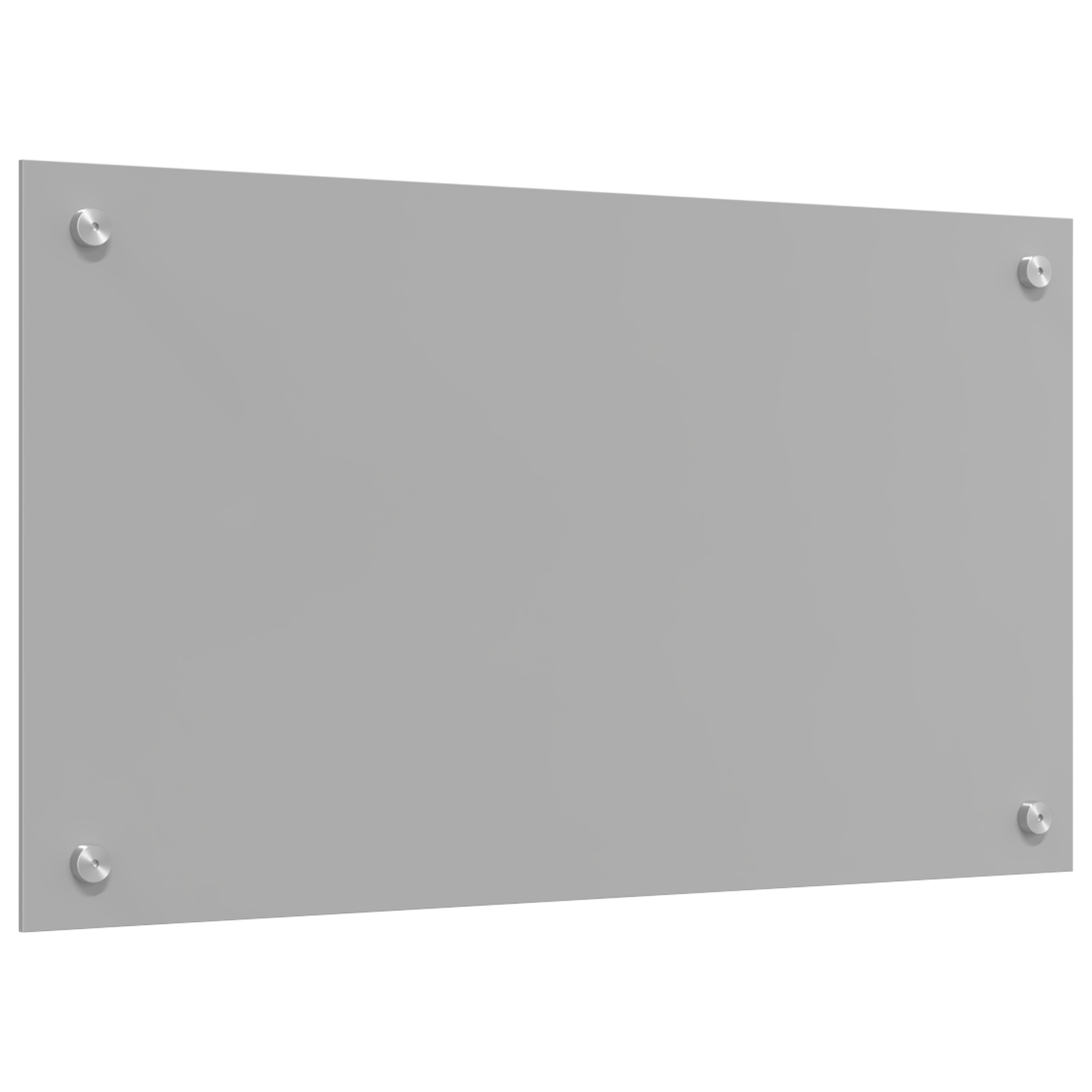 Kitchen Backsplash Light grey 70 x 40 x 0.6 cm Tempered Glass