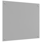 Kitchen Backsplash Light grey 70 x 60 x 0.6 cm Tempered Glass