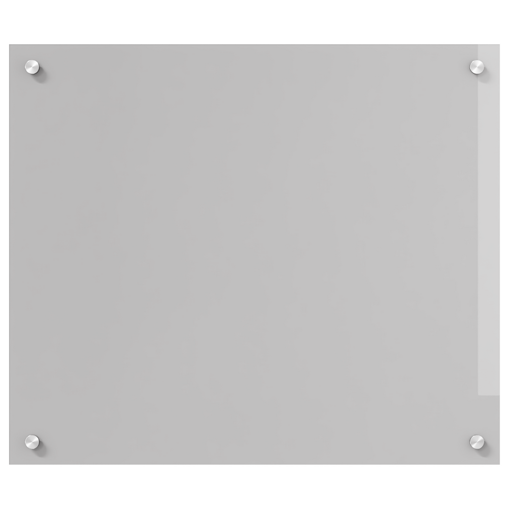 Kitchen Backsplash Light grey 70 x 60 x 0.6 cm Tempered Glass